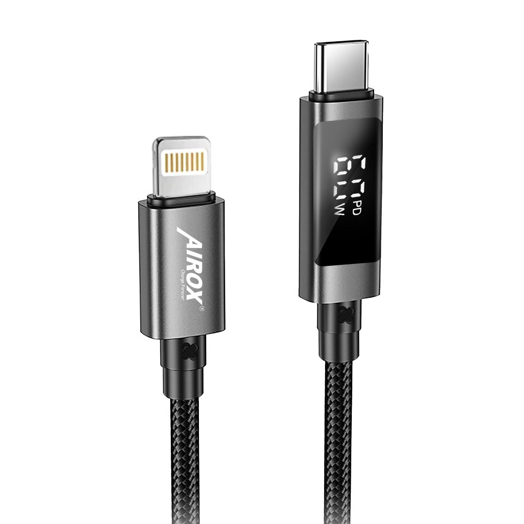 CB71 PD Lightning Cable LED Screen 60W airox.pk